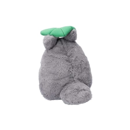 Ghibli - Mon Voisin Totoro - Peluche Nakayoshi Totoro Big avec feuille
