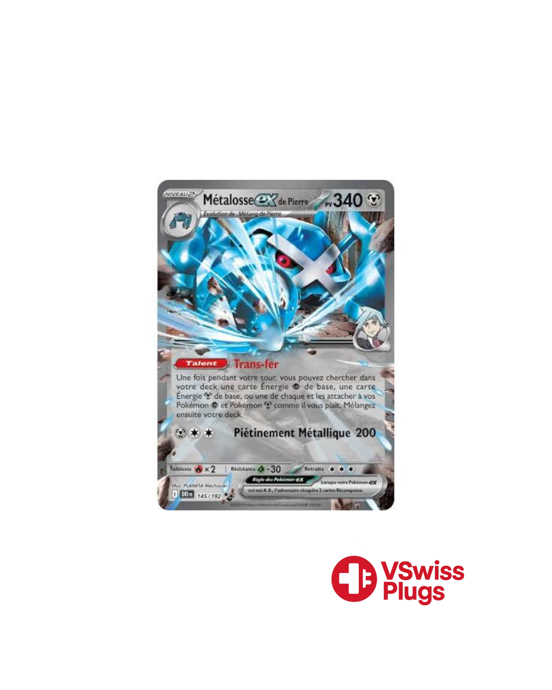 Pierre's Metagross EX 145/182 FR