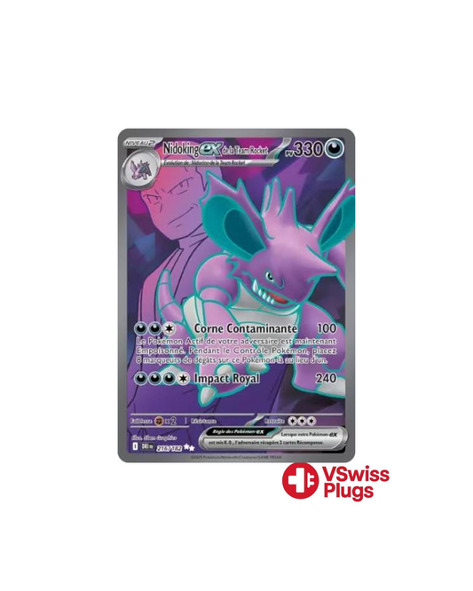 Nidoking EX de la Team Rocket 216/182 FR