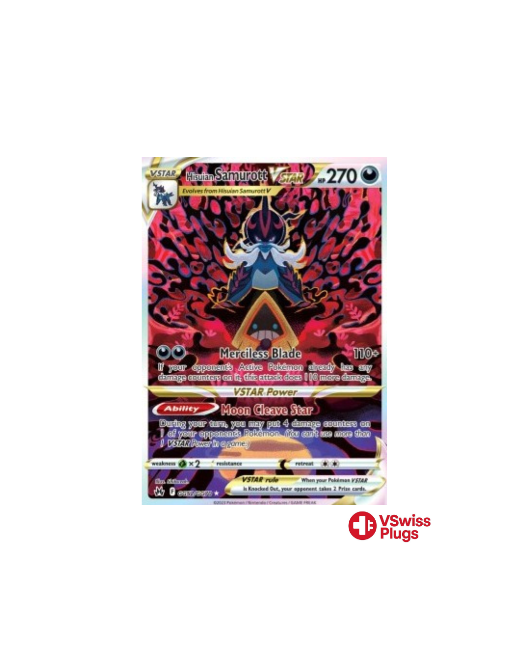 Hisuian Samurott VSTAR GG52/GG70 EN