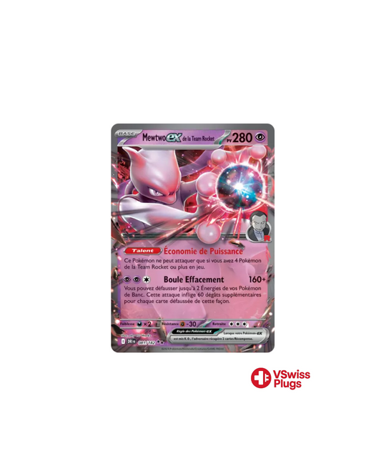 Mewtwo EX de la Team Rocket 081/182 (FR)