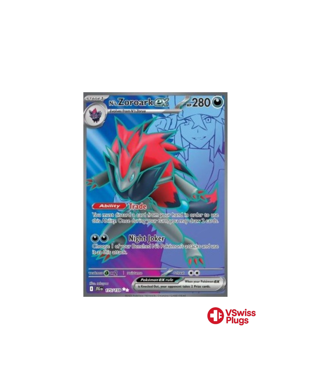 N's Zoroark EX 175/159 EN