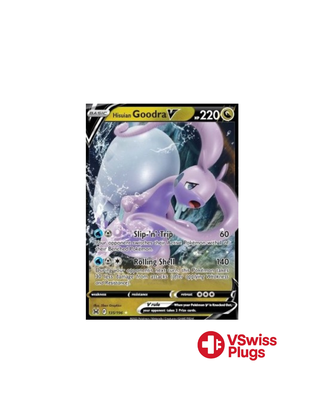 Hisuian Goodra V 135/196 EN
