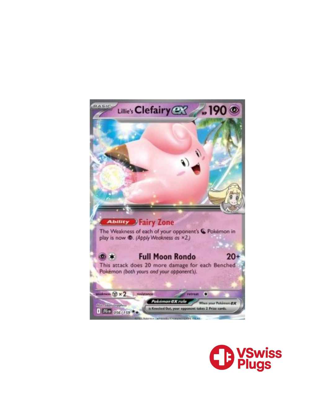 Lillie's Clefairy EX 056/159 EN
