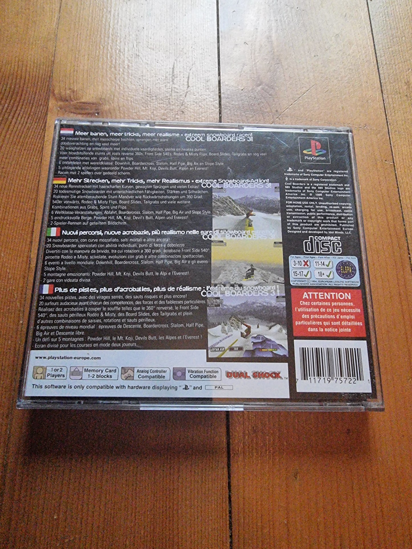 CoolBoarders 3 (PS1)