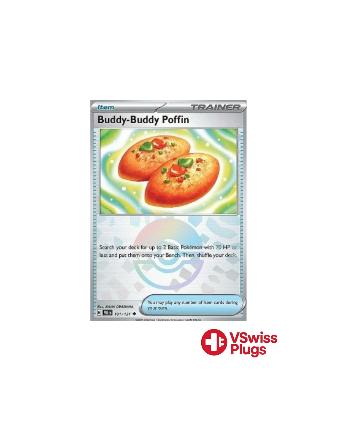 Poffin Buddy-Buddy POKEBALL 101/131 FR