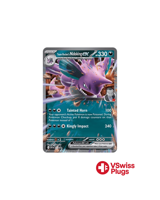 Nidoking EX de la Team Rocket 217 FR