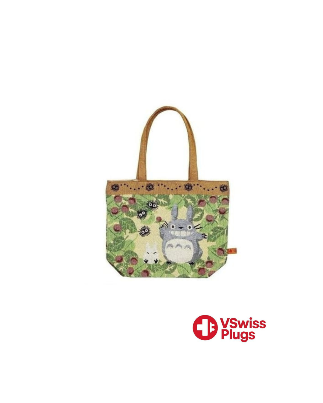 Ghibli - My Neighbor Totoro - Totoro Strawberry Forest Tote Bag