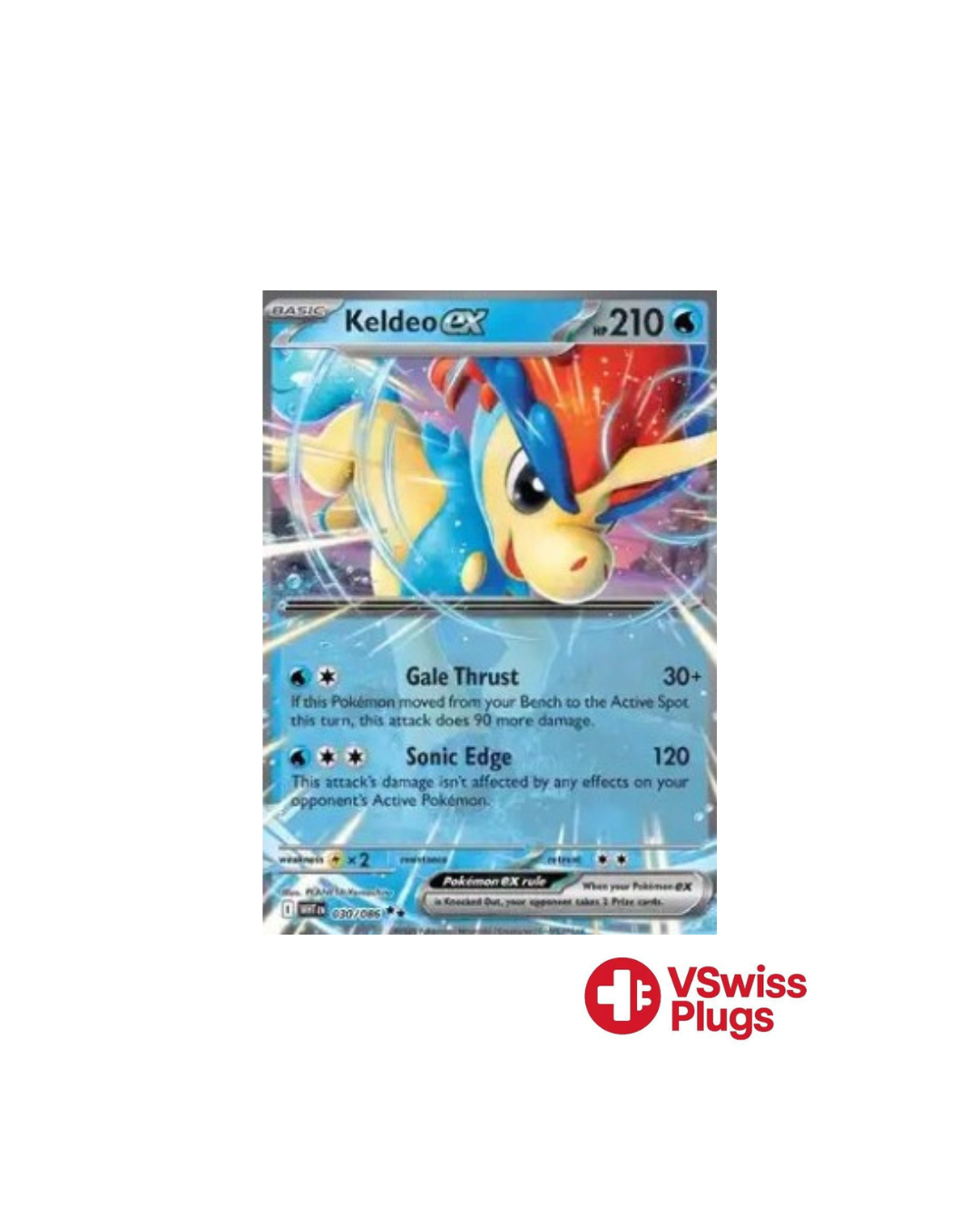 Kaldeo EX 030/086 (Flamme Blanche) FR