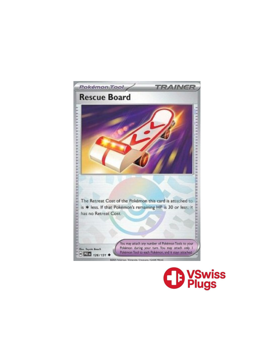 Planche de Sauvetage POKEBALL 126/131 FR
