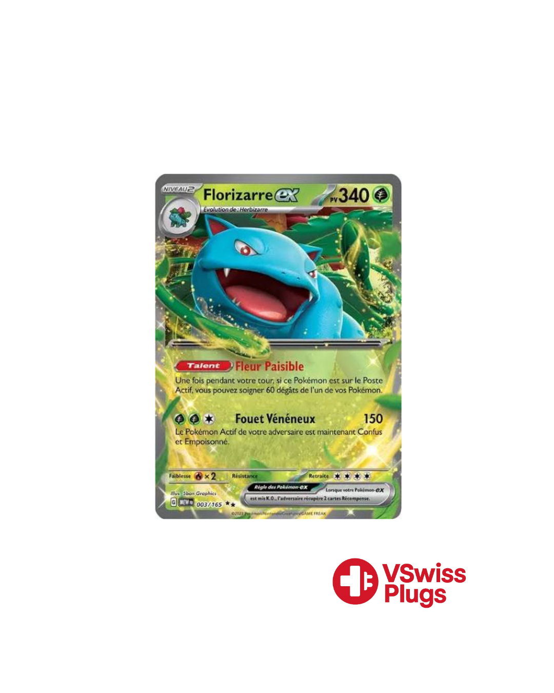 Florizarre EX 003/165 FR
