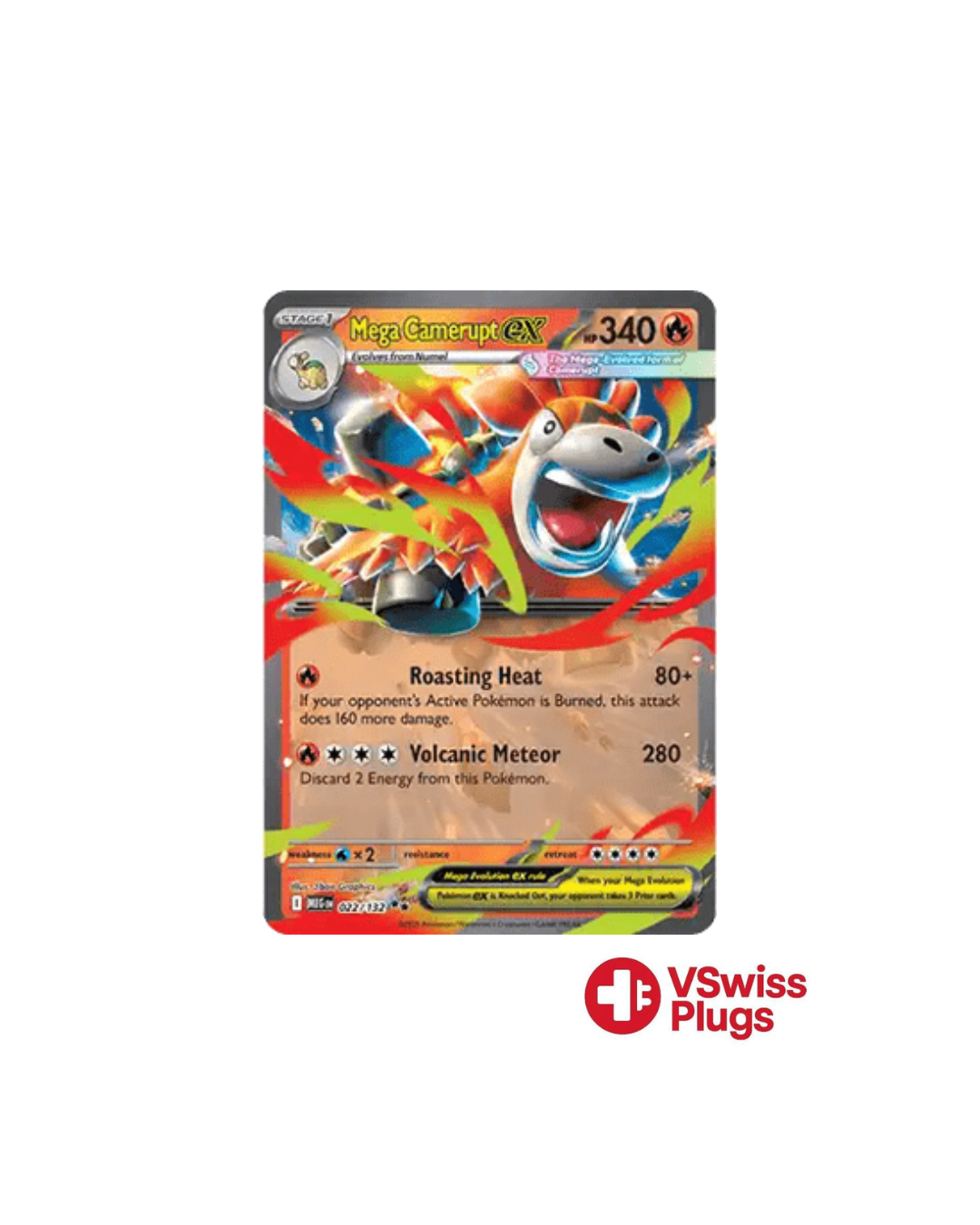 Mega Camerupt EX 022/132 EN